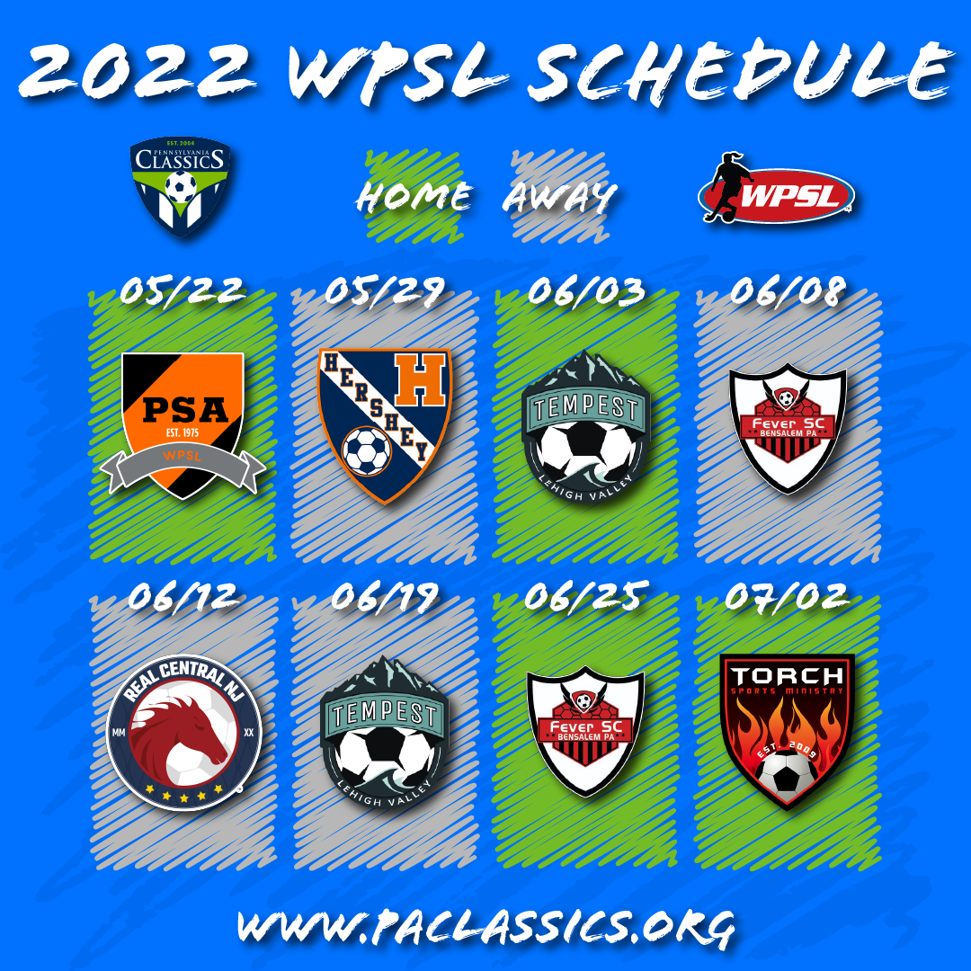 WPSL Schedule